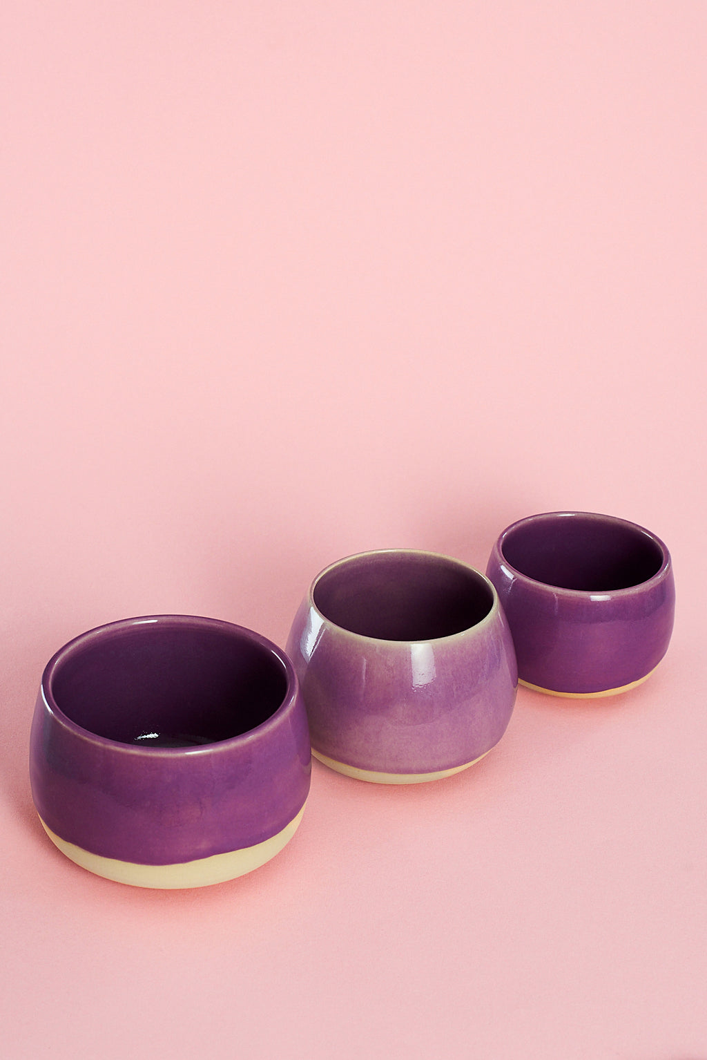 Handgemachte Vulva Tasse - klein -  Keramik Unikat in lila 💜