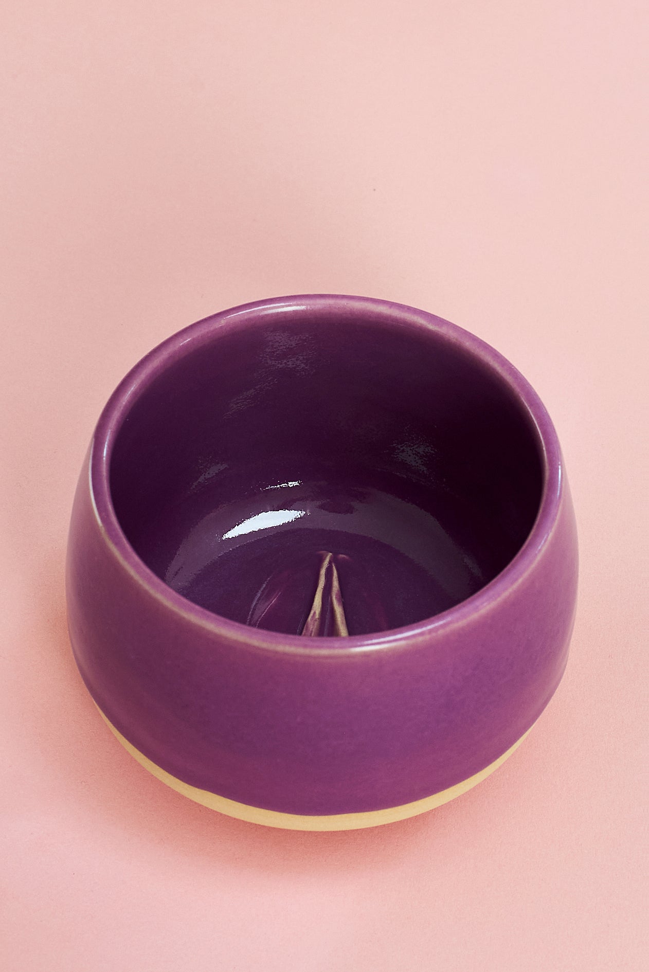Handgemachte Vulva Tasse - gross -  Keramik Unikat in lila 💜
