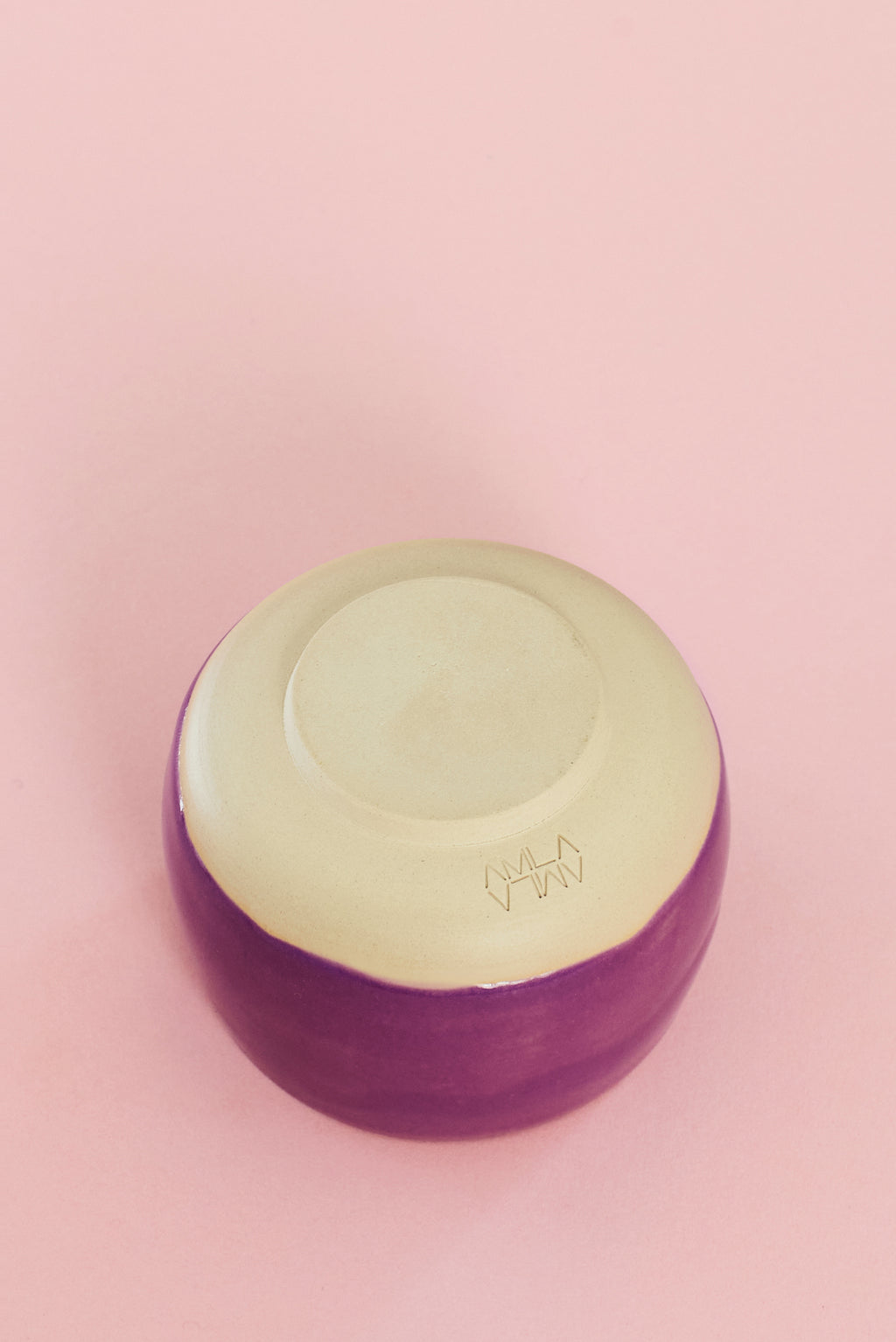Handgemachte Vulva Tasse - klein -  Keramik Unikat in lila 💜