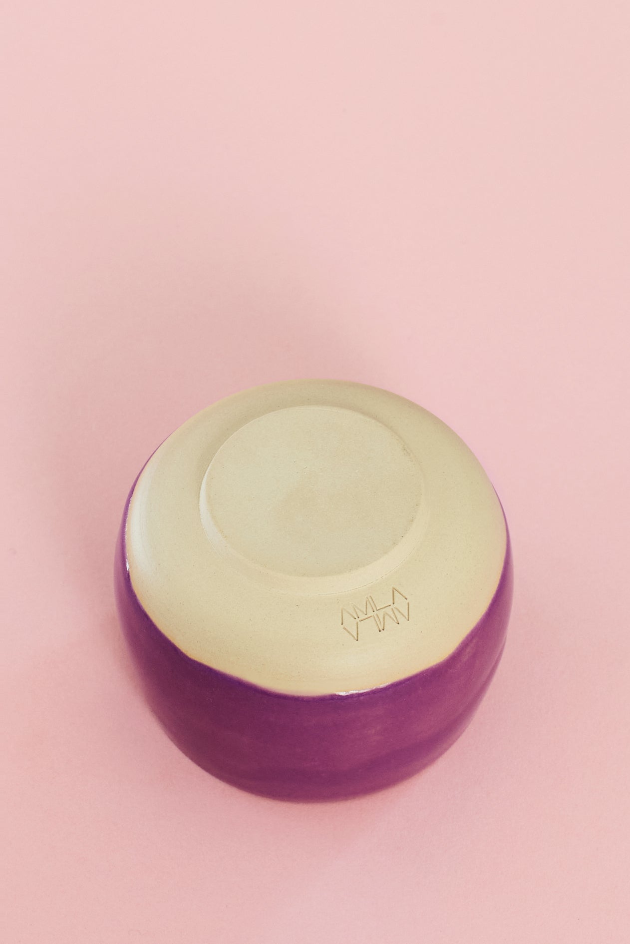 Handgemachte Vulva Tasse - klein -  Keramik Unikat in lila 💜