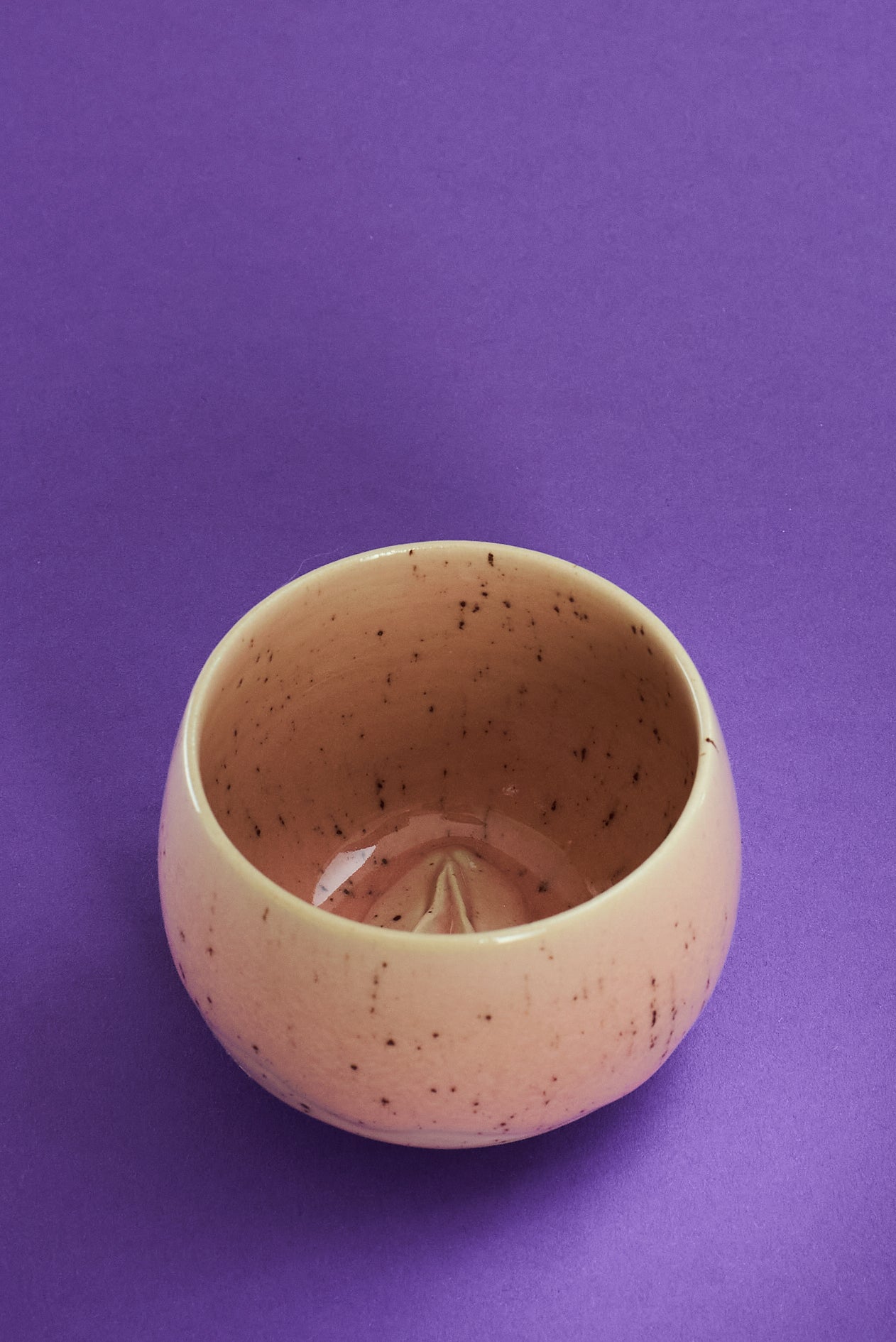 Handgemachte Vulva Tasse - klein -  Keramik Unikat in rosa 🩷