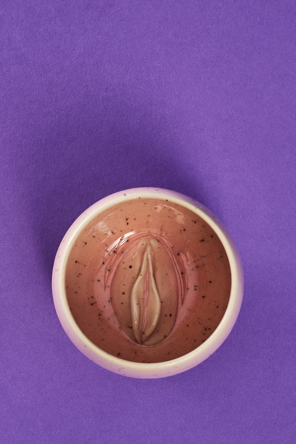 Handgemachte Vulva Tasse - klein -  Keramik Unikat in rosa 🩷