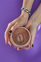 Handgemachte Vulva Tasse - mittelgross -  Keramik Unikat in rosa 🩷