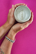 Handgemachte Vulva Tasse - mittelgross -  Keramik Unikat in Stracciatella 🤍